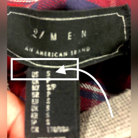 🔥UPCYCLED -21MEN-FLANNEL BUTTON DOWN🔥MEASUREMENTS IN PICS🔥 - Picture 6 of 15